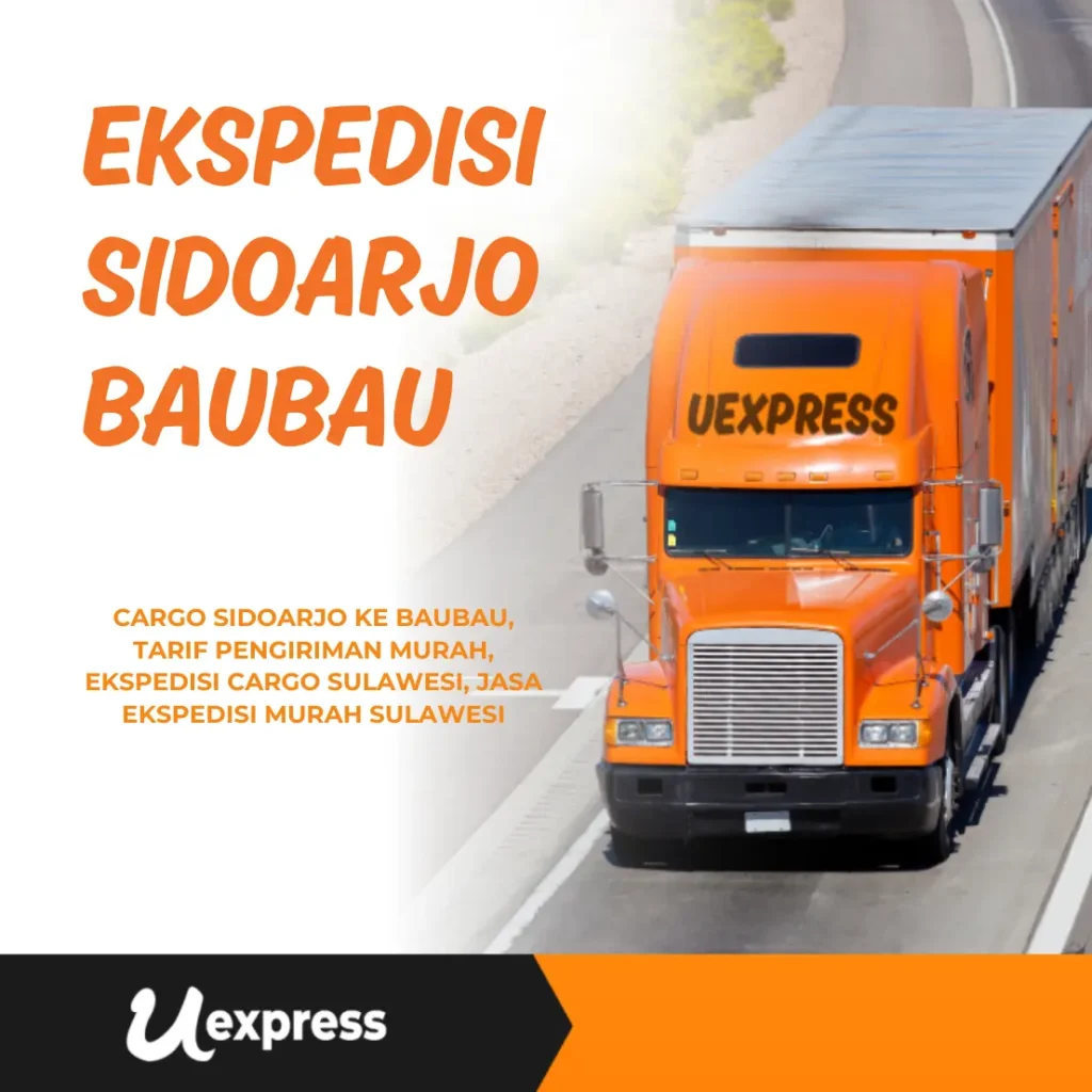ekspedisi sidoarjo baubau