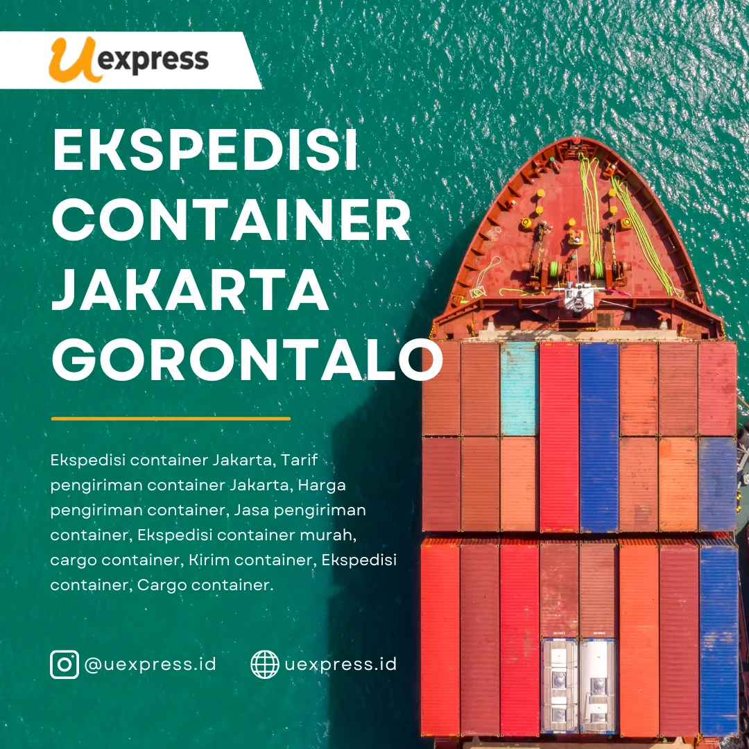 container jakarta gorontalo