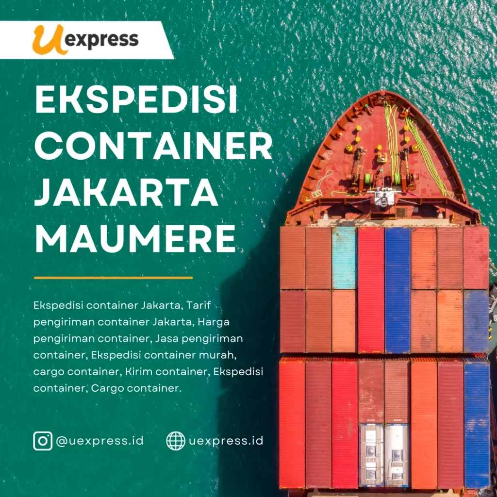 container jakarta maumere