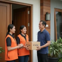 barang sampai tujuan